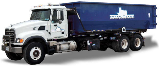 Commerical Truck with a 40 yard dumpster